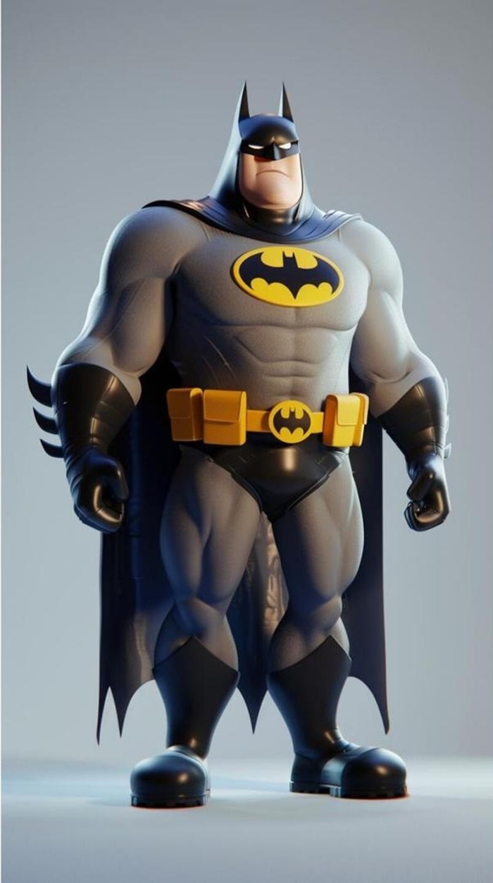 hình ảnh batman chibi béo
