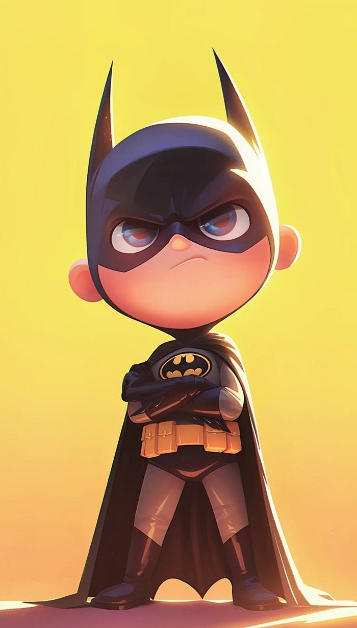 hình ảnh batman chibi cực cute