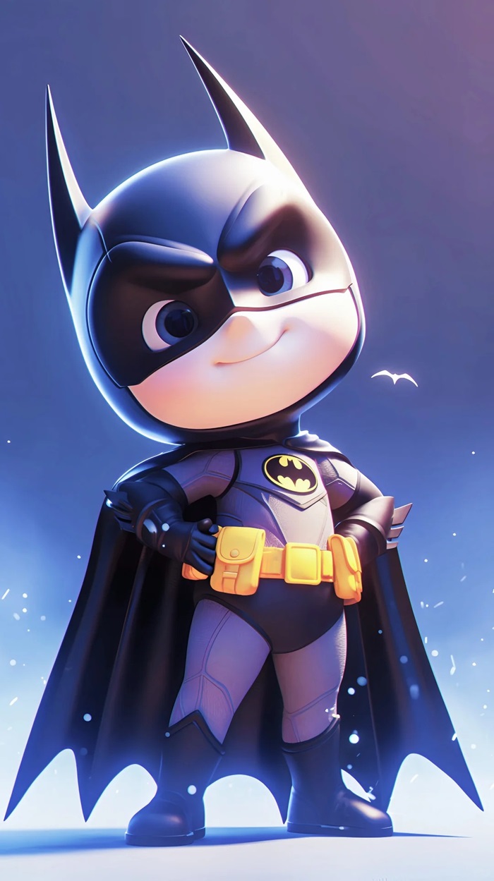 hình ảnh batman chibi dễ thương