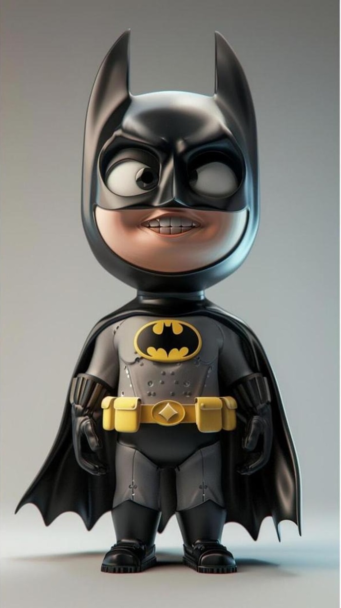 hình ảnh batman chibi mắt lác
