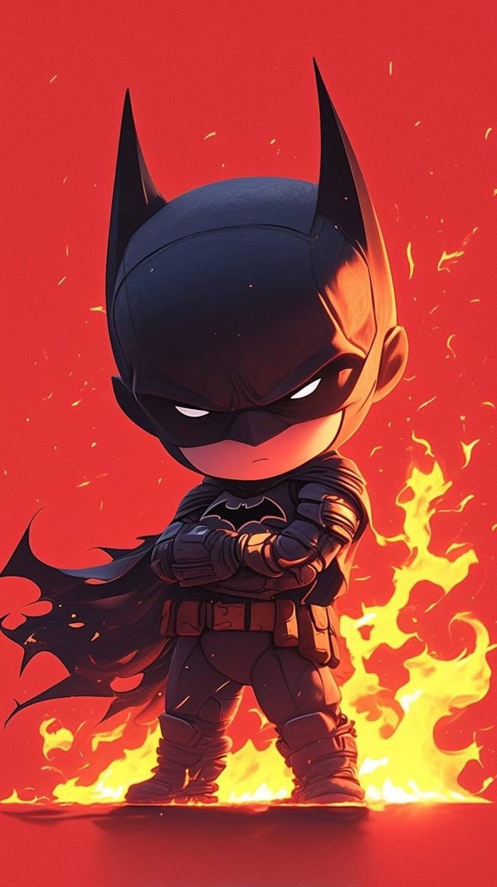 hình ảnh batman chibi ngầu