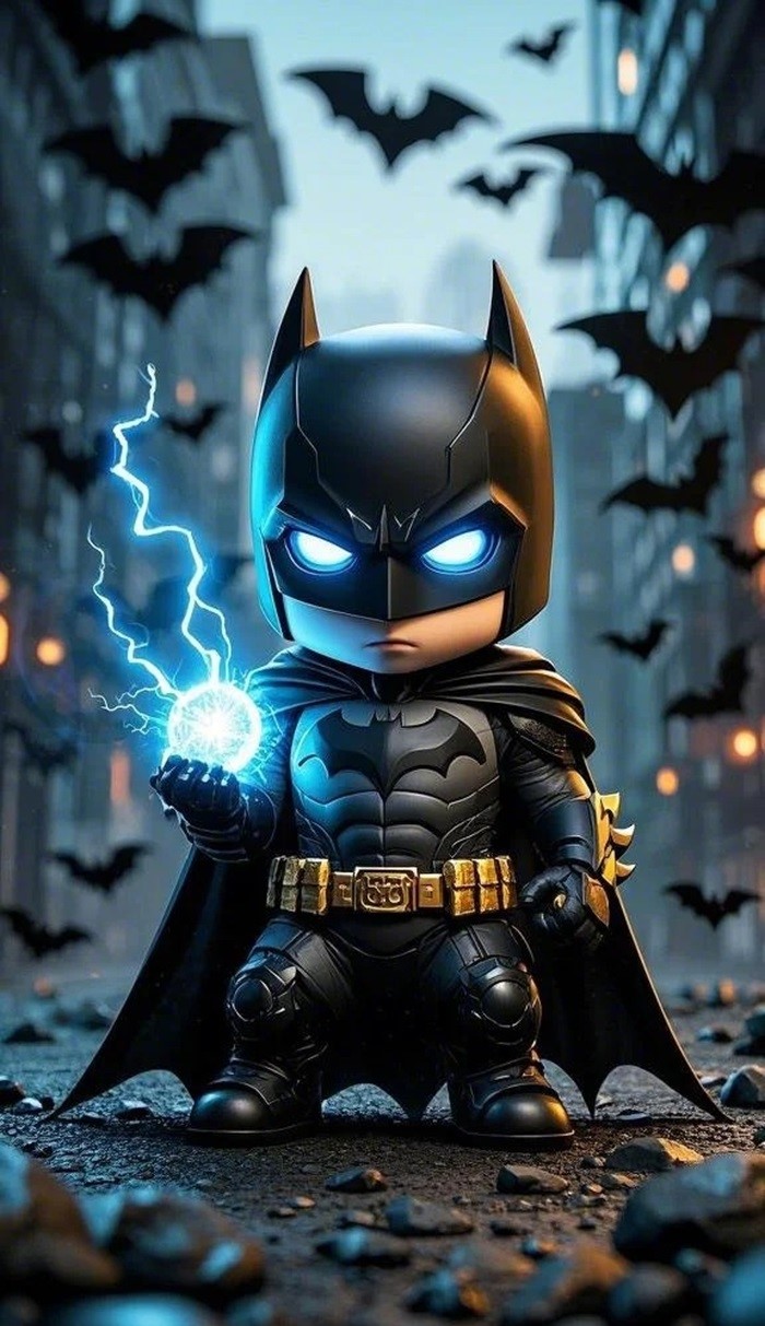 hình ảnh batman chibi siêu đẹp