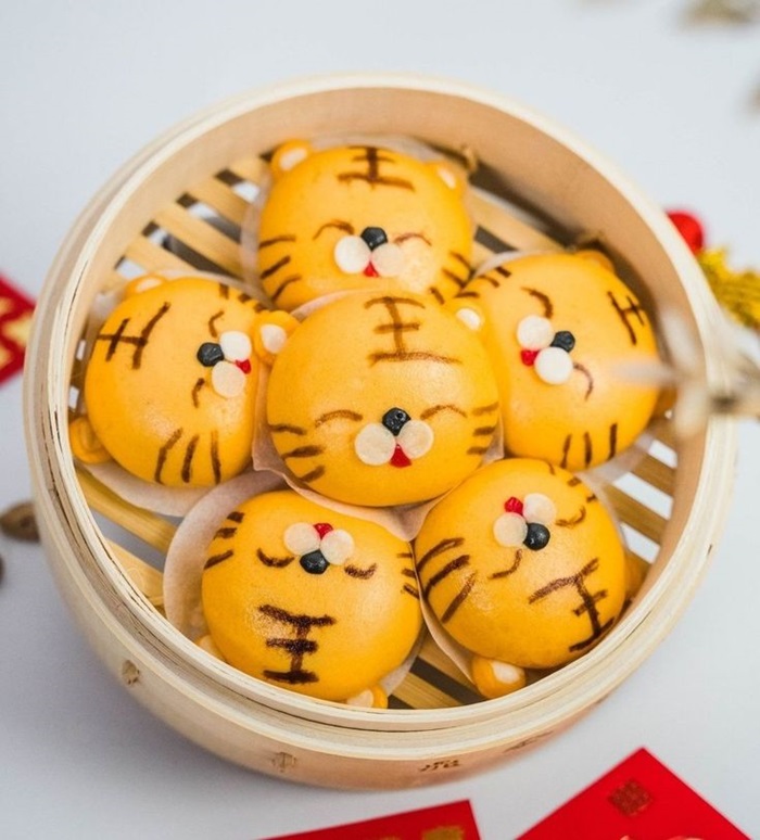 hình bánh bao chibi con hổ