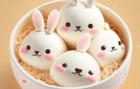 120+ hình nền bánh bao chibi cute, dễ thương hết nấc