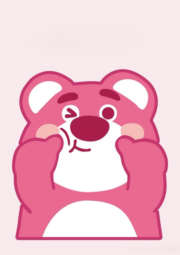 hình gấu dâu chibi đáng yêu