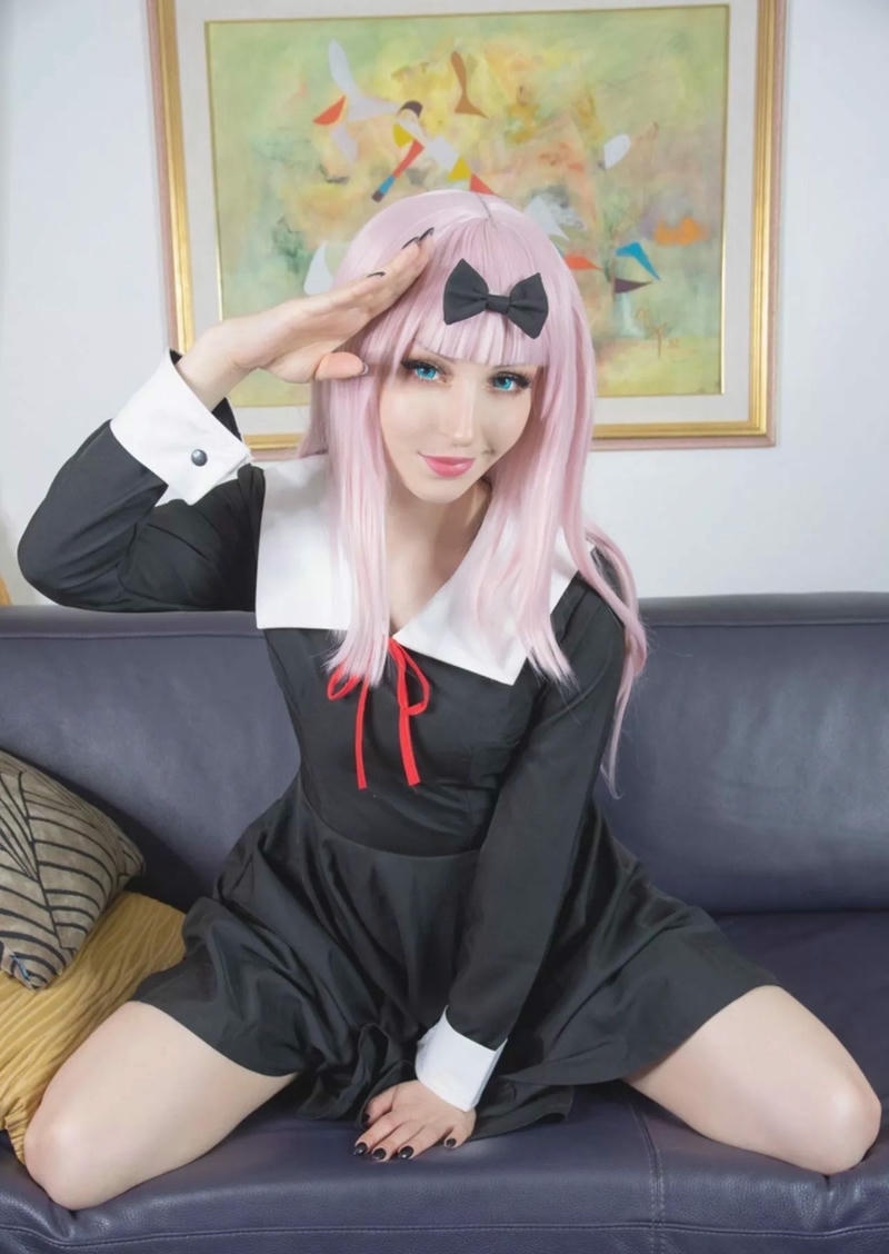 hình kaguya cosplay cute