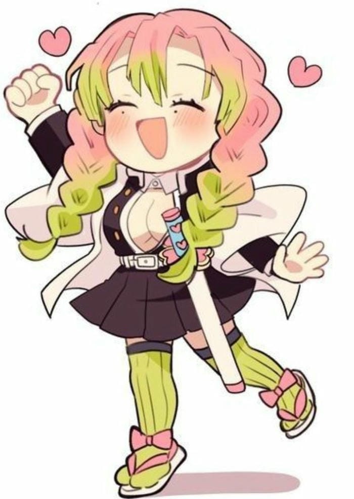hình mitsuri chibi đẹp