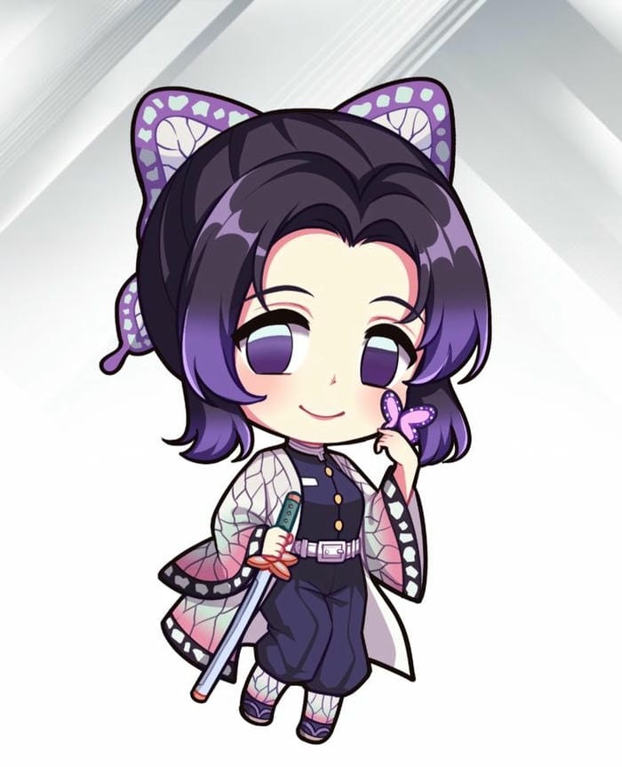 hình shinobu chibi dễ thương nhất