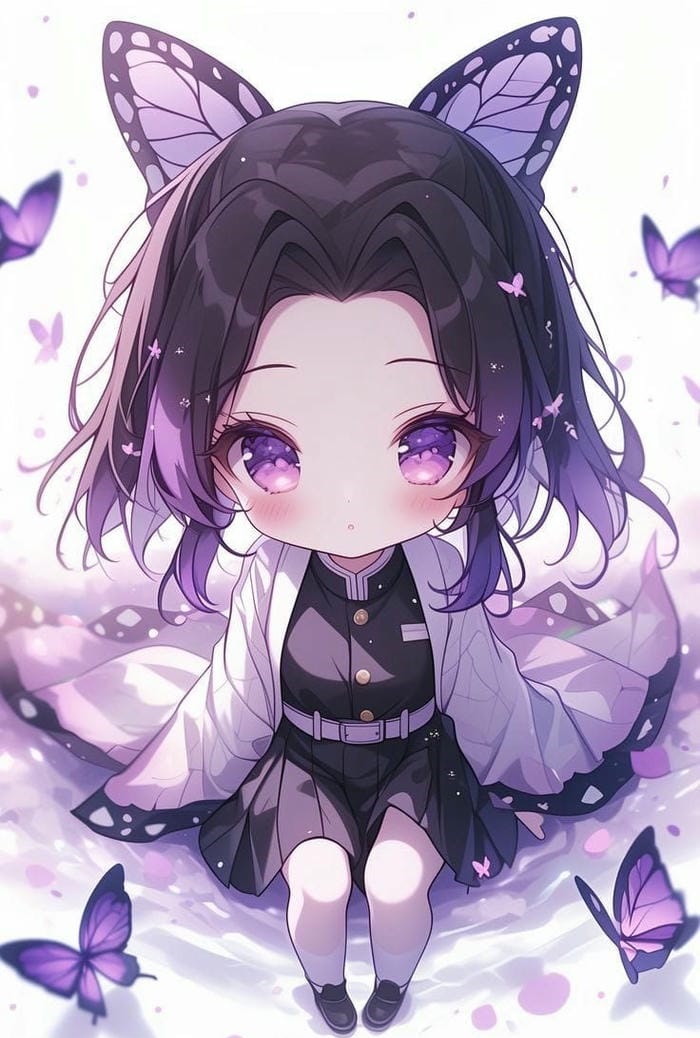 hình shinobu chibi xinh nhất