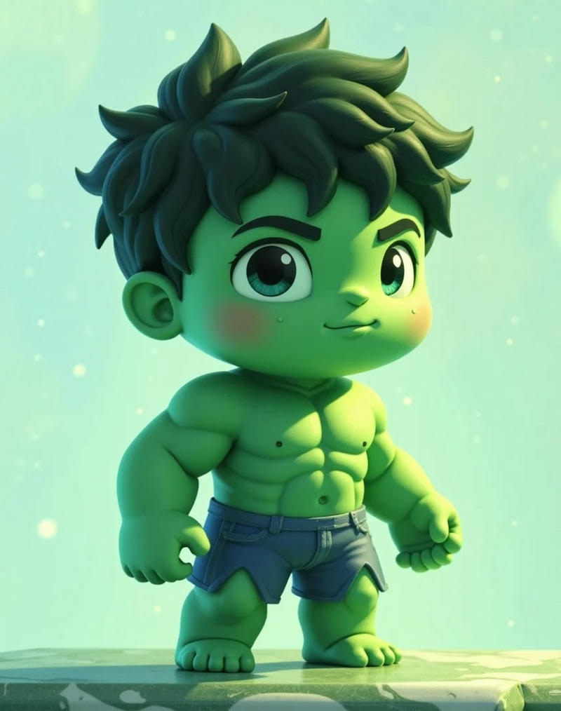 hulk chibi cực đẹp