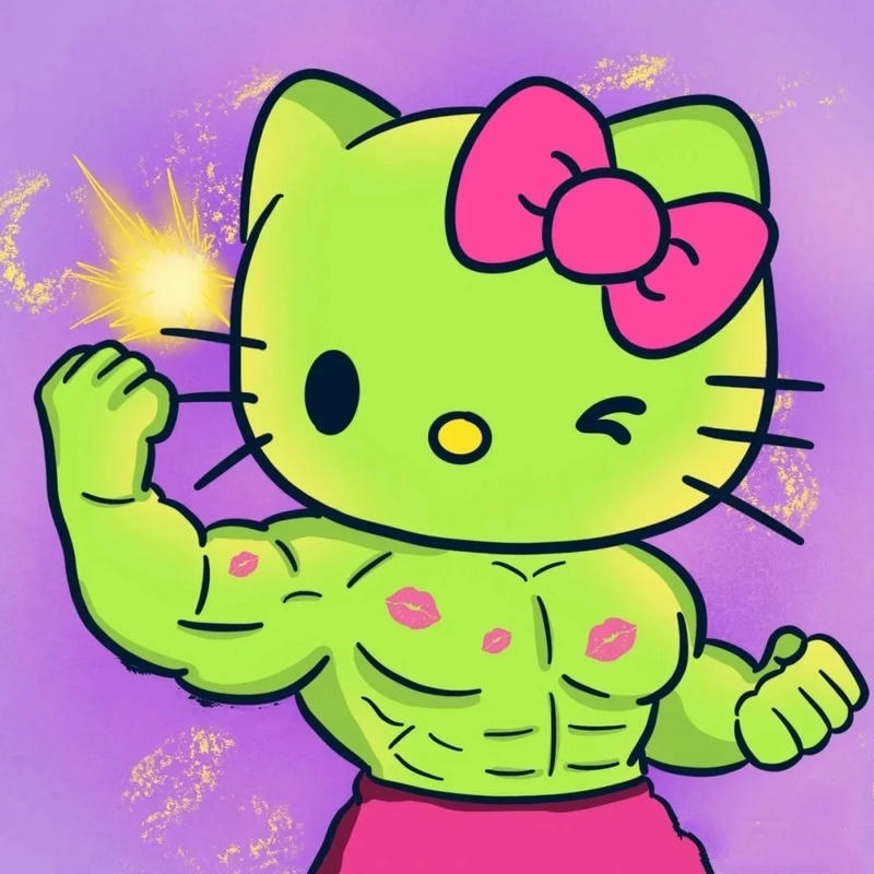 hulk chibi đeo