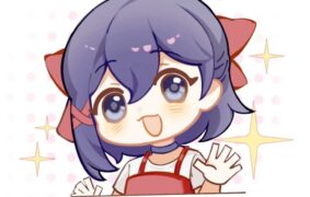 99+ hình ảnh Mita chibi siêu dễ thương với mái tóc xanh
