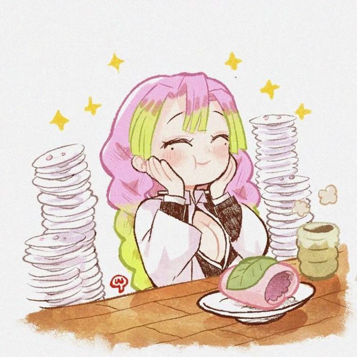mitsuri chibi cực xinh