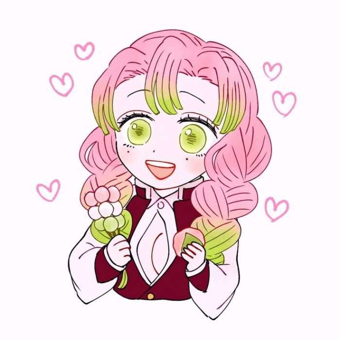 mitsuri chibi cực yêu