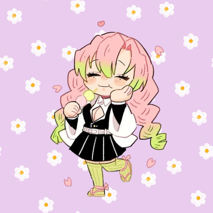 mitsuri chibi đáng yêu