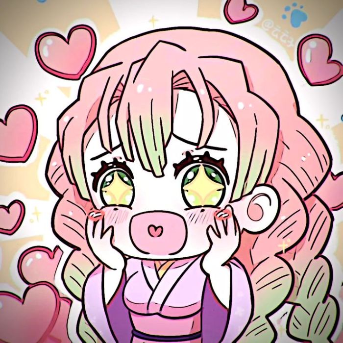 mitsuri chibi siêu xinh