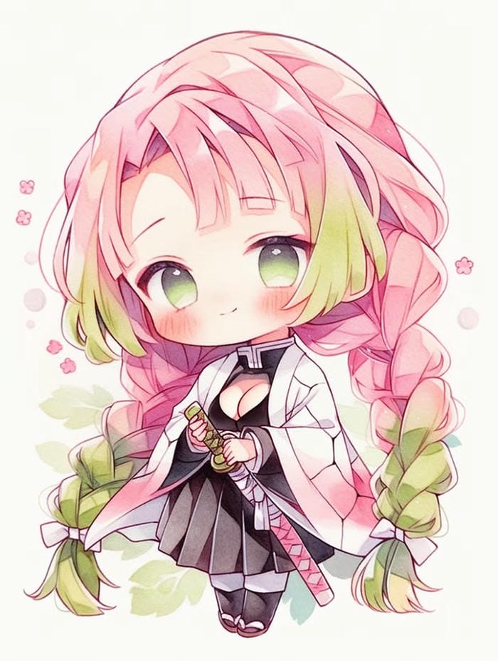 mitsuri chibi xinh