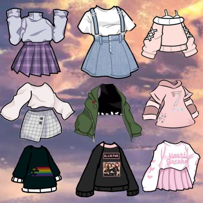 quần áo chibi siêu đáng yêu