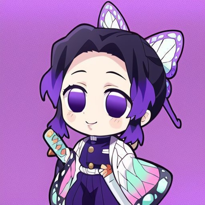 shinobu chibi đáng yêu