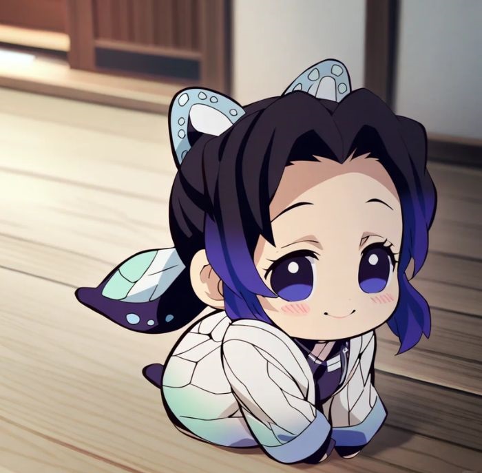 shinobu chibi siêu xinh