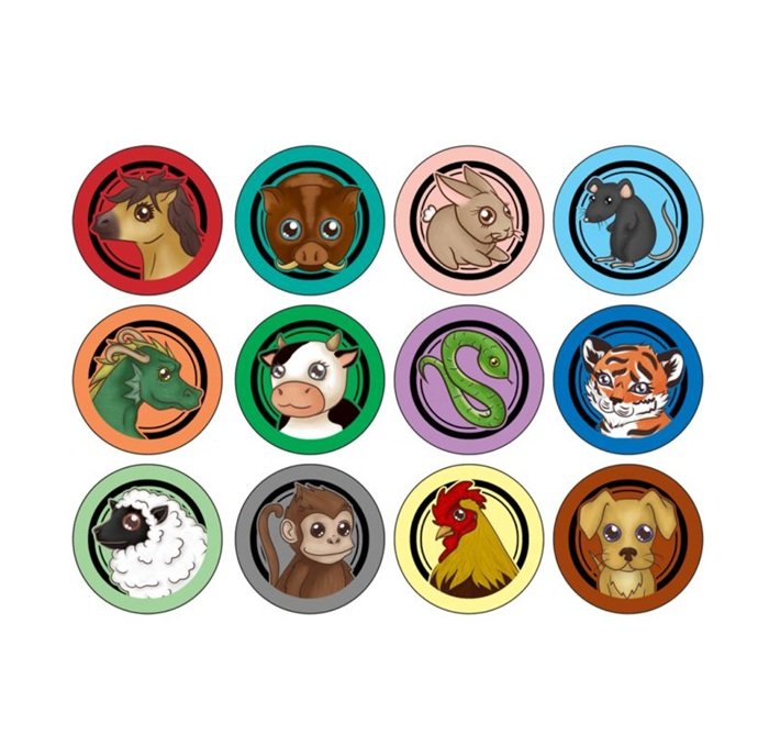 12 con giáp chibi cực cute