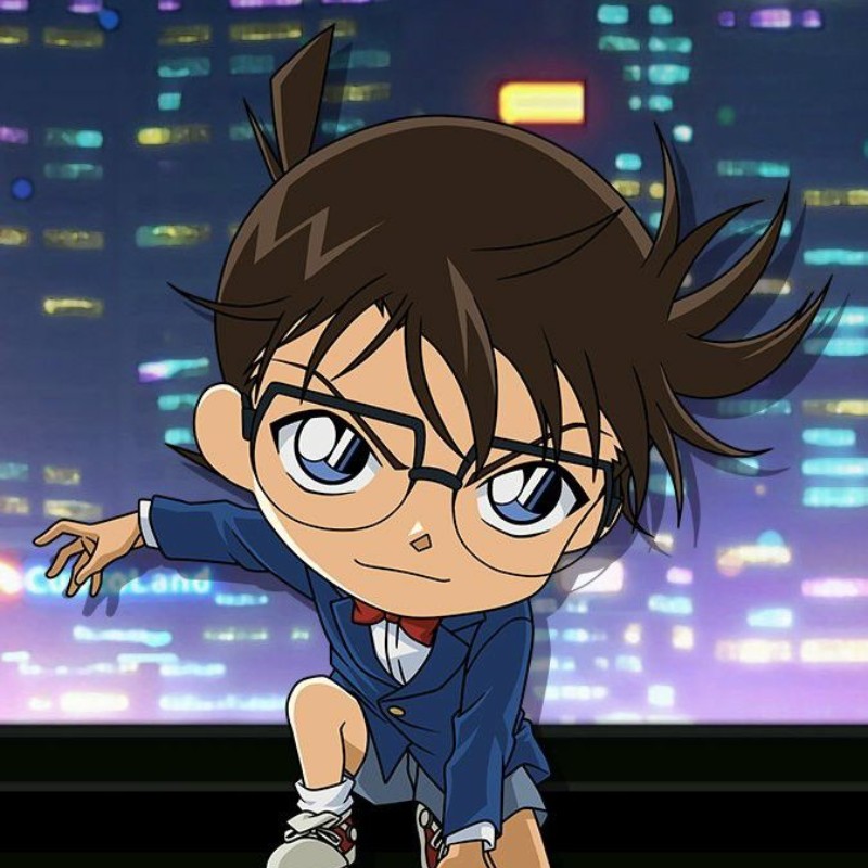 chibi conan ngầu