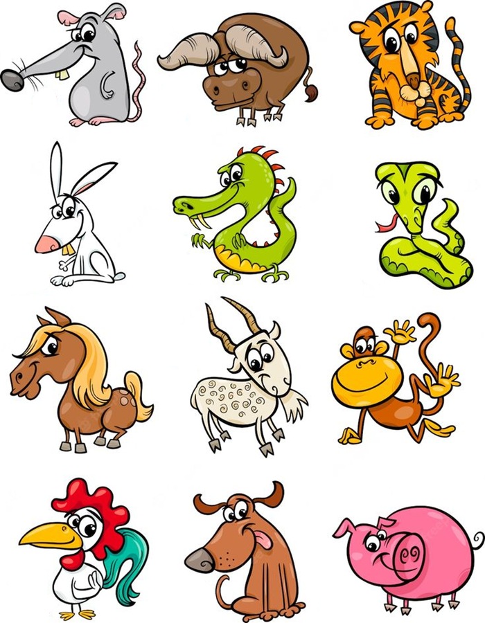 ảnh 12 con giáp chibi đẹp