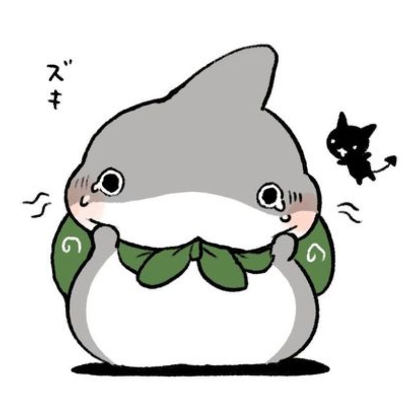 ảnh cá mập chibi siêu đẹp