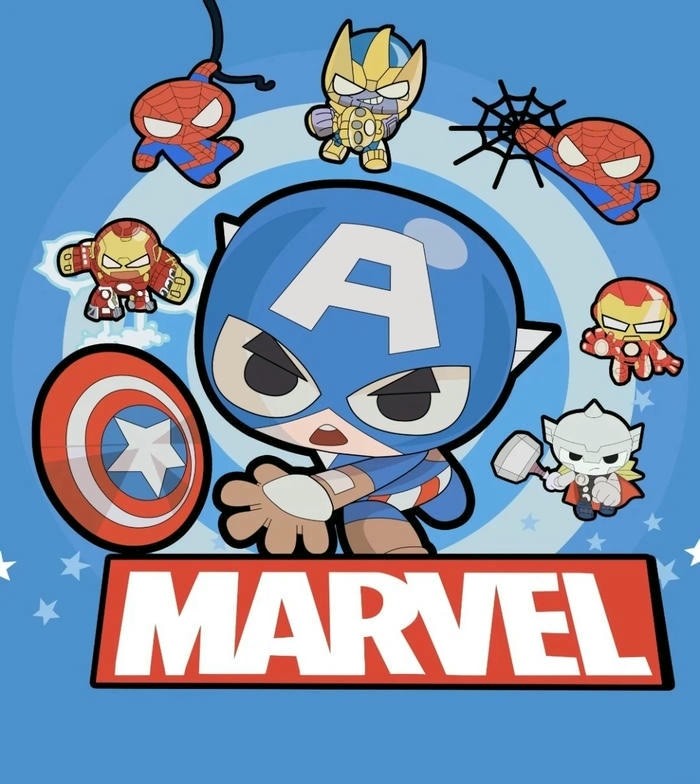 ảnh captain america chibi chất