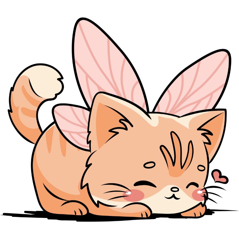 ảnh cat chibi 4k