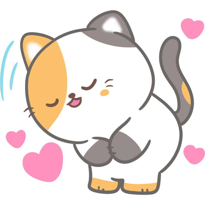 ảnh cat chibi cực đẹp