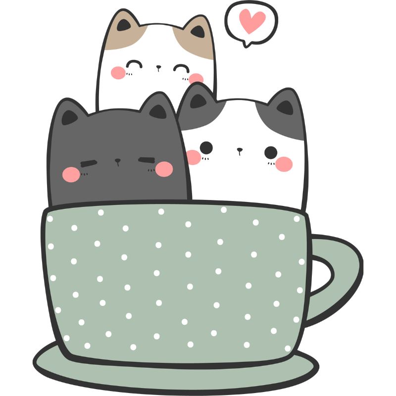 ảnh cat chibi đẹp nhất