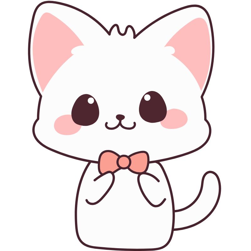 ảnh cat chibi siêu đẹp