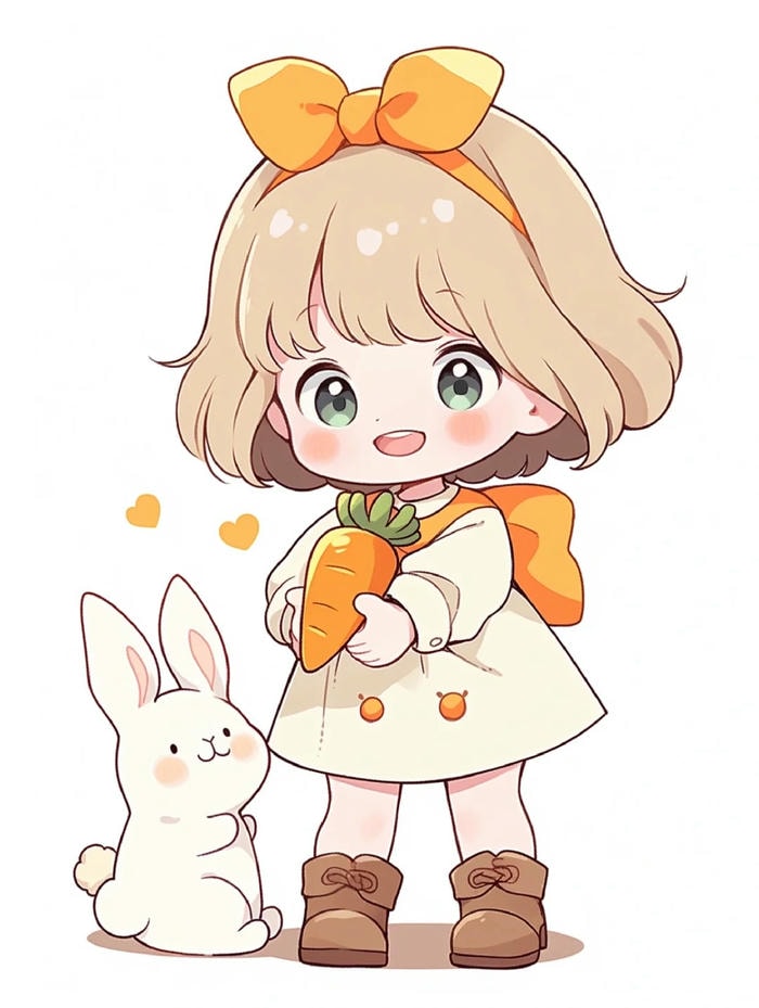 ảnh chibi bé gái dễ thương