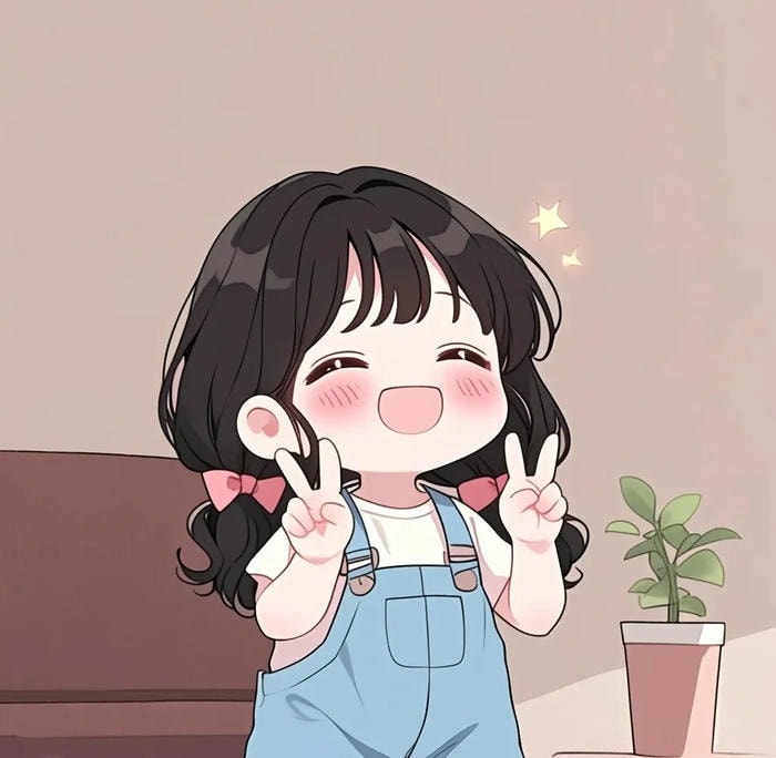 ảnh chibi bé gái siêu đẹp
