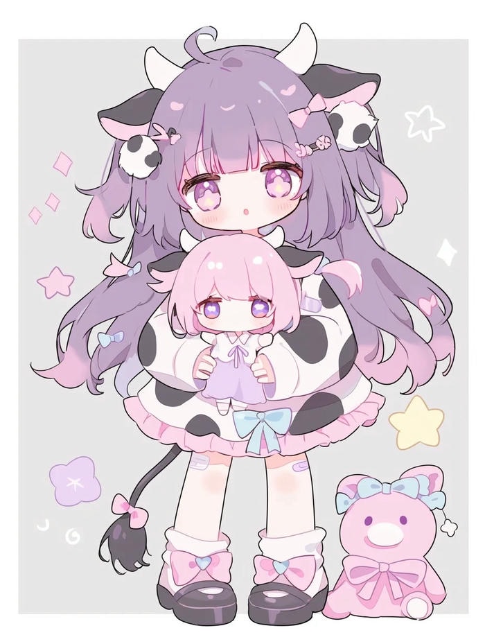 ảnh chibi bé gái