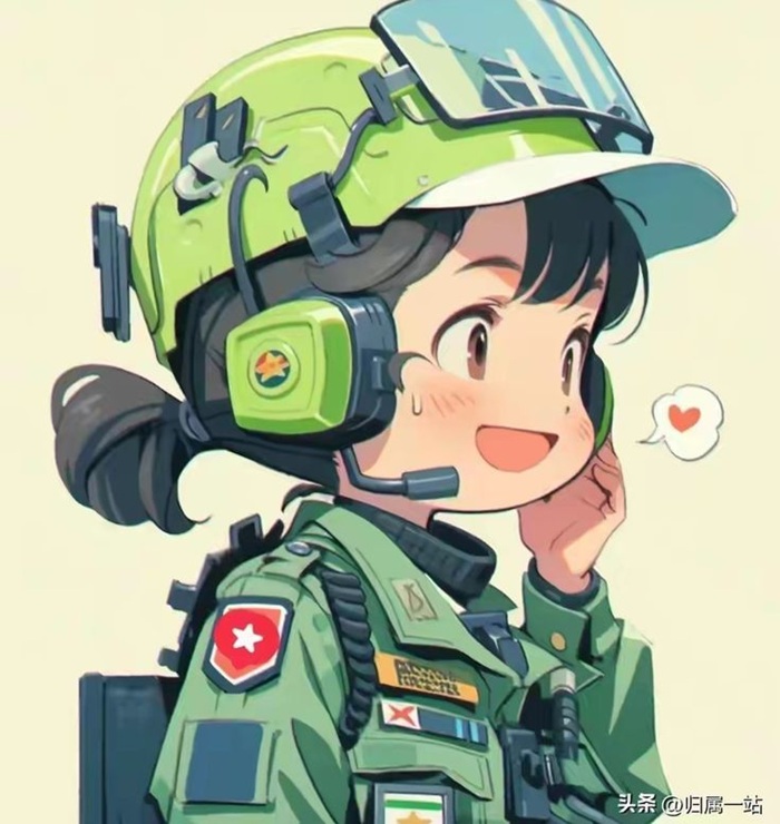 ảnh chibi bộ đội việt nam đẹp