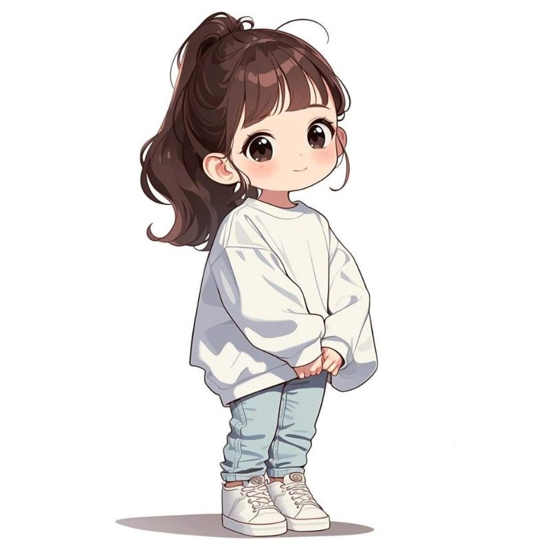 ảnh chibi girl cute