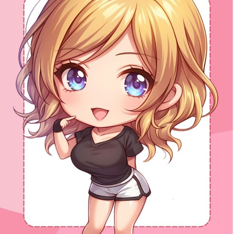 ảnh chibi girl dễ thương nhất