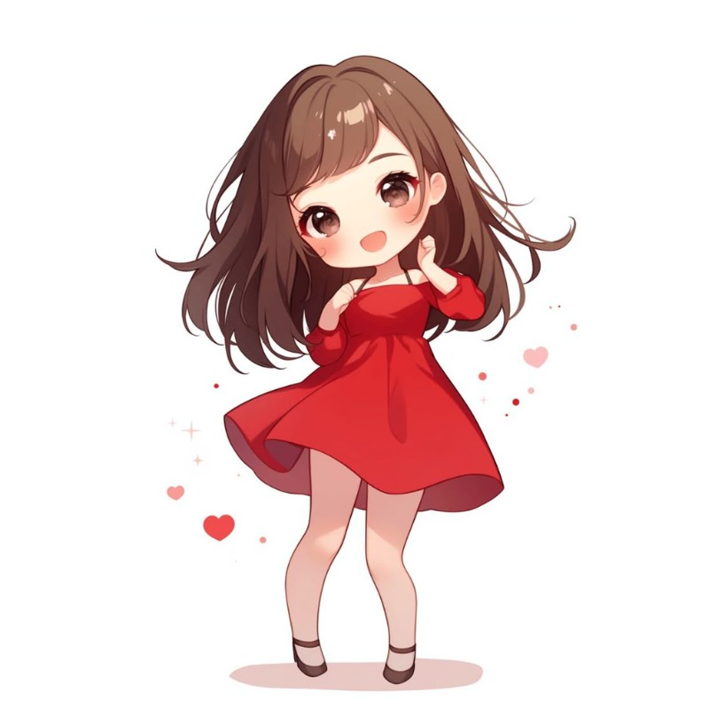 ảnh chibi girl dễ thương