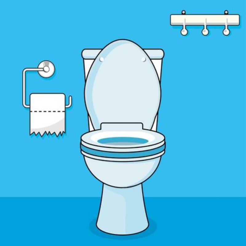 ảnh chibi toilet cute
