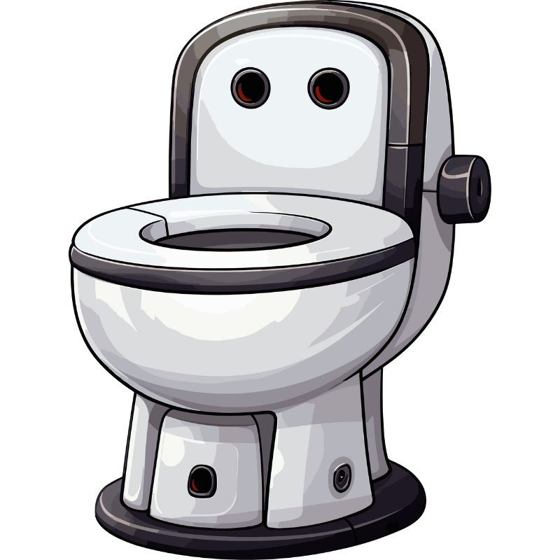 ảnh chibi toilet đẹp