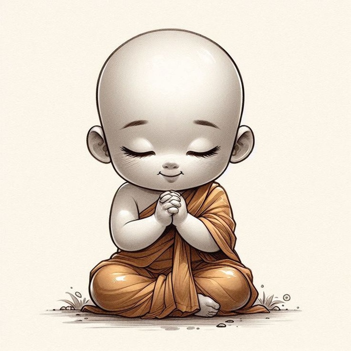 ảnh chú tiểu chibi đẹp