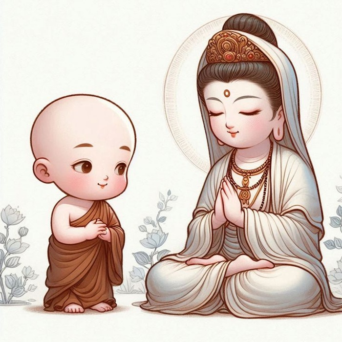 ảnh chú tiểu chibi đẹp nhất