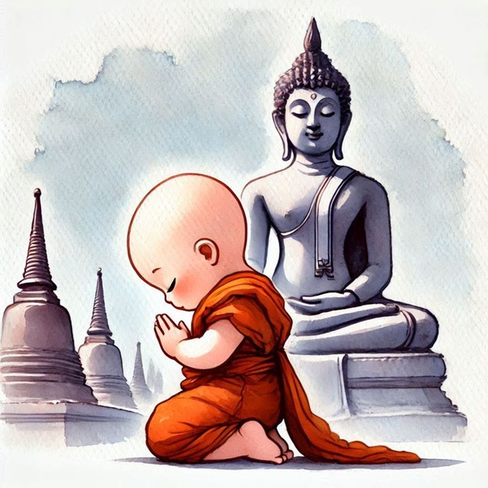 ảnh chú tiểu chibi siêu đẹp