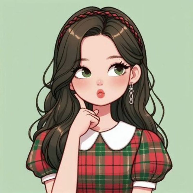 ảnh cô gái chibi 3d