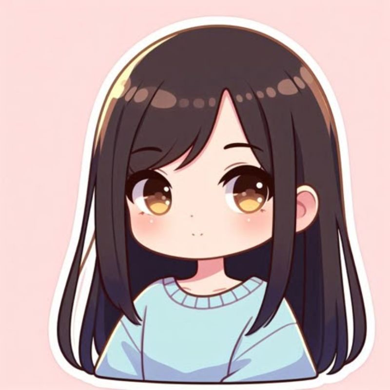 ảnh cô gái chibi cute