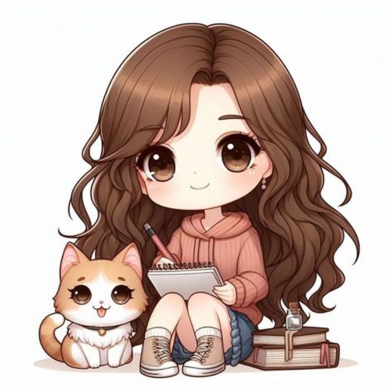ảnh cô gái chibi