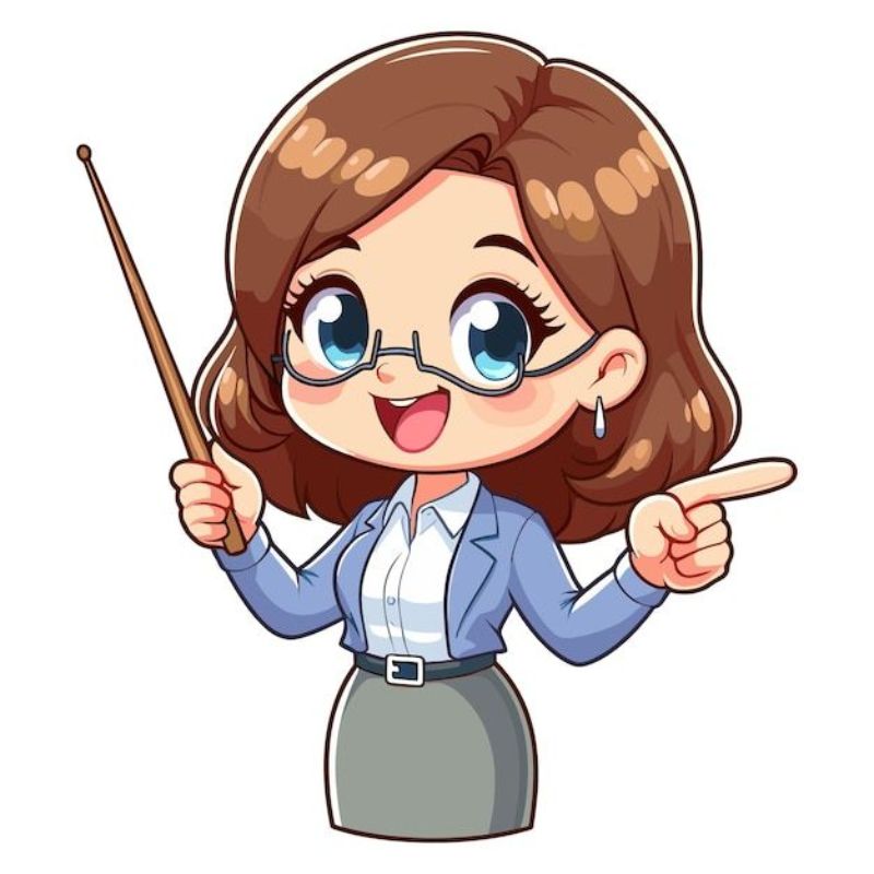 ảnh cô giáo chibi hd