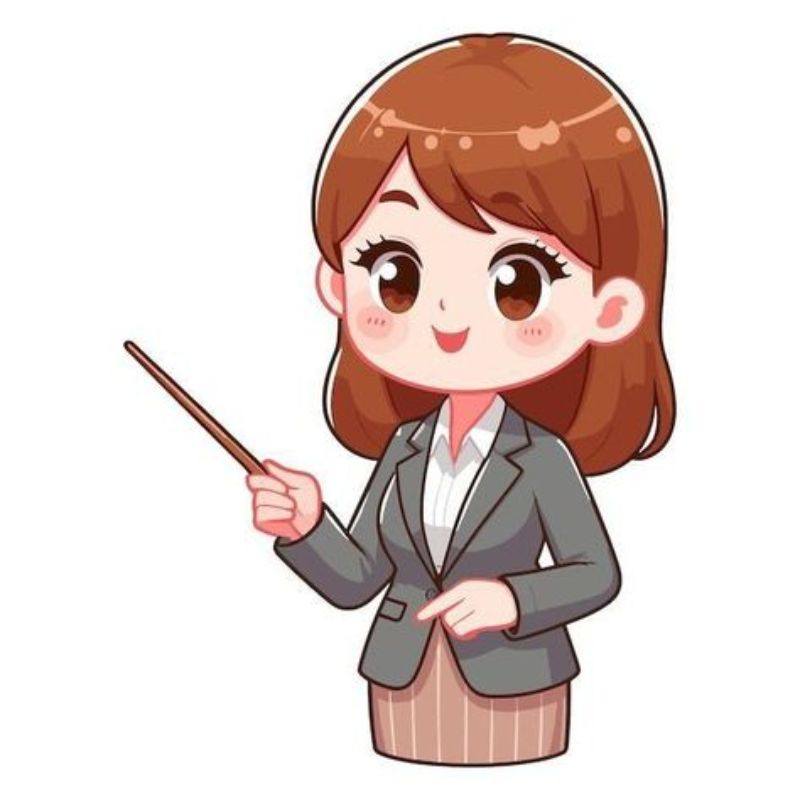 ảnh cô giáo chibi siêu đẹp